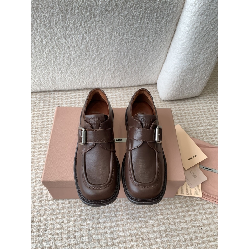 Miu Miu Leather Shoes